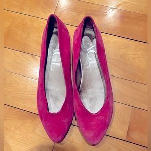 AGL Italian Pink ballet flats size 38